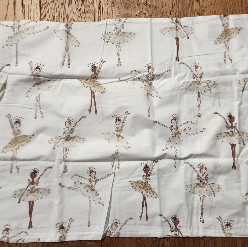 Ballet Dancer Print Fabric